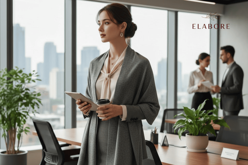 Best Luxury Shawls for Corporate & Formal Wear: Elevate Your Workwear Style